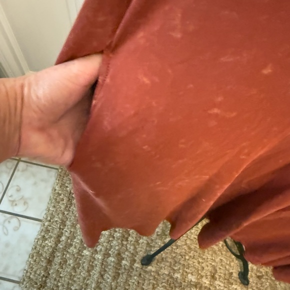 Torrid Super Soft Line Rust Color Jersey Knit T Shirt Dress SS 2 2X - Picture 5 of 7